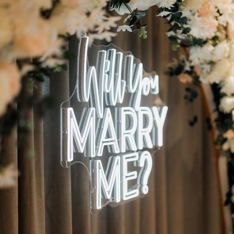 LED Event Large Neon Light Frame Letters & Numbers for Wedding Party Decoration
