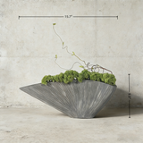 Exclusive Handmade Bonsai With Natural Branch And Ceramic Vase, Wabi Sabi Style Home Decoration