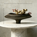 Handmade Wabi-Sabi Faux Floral With Preserved Branch Arrangement with Ceramic Vase