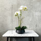 Creative Modern Artificial Flower Ornaments With Ceramic Vase: Handmade Floral Ornaments For Home