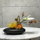 Creative Modern Luxury Artificial Flower Ornaments With Ceramic Vase: Handmade Floral Ornaments For Home