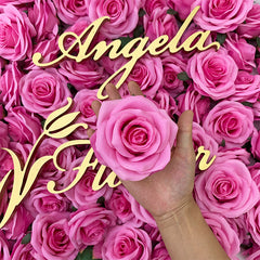 A1111 100pcs Rose Flower Head For Decoration Wedding Arrangement Floral Accessories