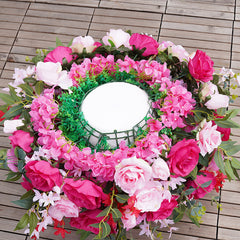 A8204 Hot Pink Wedding Table Centerpieces Flower Ball