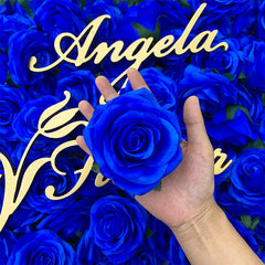 A1111 100pcs Rose Flower Head For Decoration Wedding Arrangement Floral Accessories