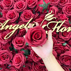 A1111 100pcs Rose Flower Head For Decoration Wedding Arrangement Floral Accessories