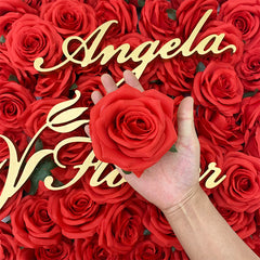 A1111 100pcs Rose Flower Head For Decoration Wedding Arrangement Floral Accessories