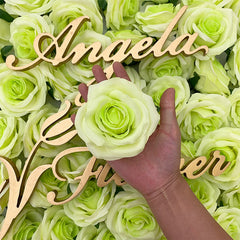 A1111 100pcs Rose Flower Head For Decoration Wedding Arrangement Floral Accessories
