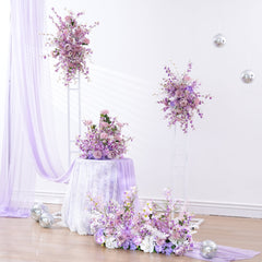 A7359 Purple Wedding Background Decoration, T-stage Road Navigation Device