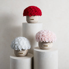 Terre Travertine Vase