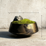 Creative Modern Luxury Preserved Flower Ornaments With Ceramic Vase: Handmade Floral Ornaments For Home