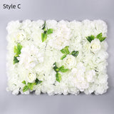 Green And White Flower Wall Panel (24" by 16" ): 3D Floral Backdrop Panel For Home Wall Decor, Commercial Store Wall Interior Decoration.