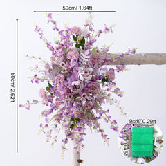 A7359 Purple Wedding Background Decoration, T-stage Road Navigation Device