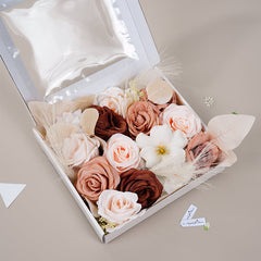 A86381 1 Box Champagne Series Flowers Wedding Floral Arrangement Accessories