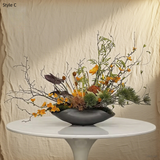 Wabi-Sabi Preserved Moss Bonsai: Handmade Floral Arrangement