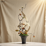 Wabi-Sabi Preserved Moss Bonsai: Handmade Floral Arrangement