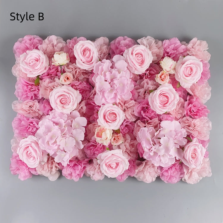 Pink Flower Wall Panel (24" by 16" ): 3D Floral Backdrop Panel For Home Wall Decor, Commercial Store Wall Interior Decoration.