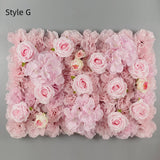 Pink Flower Wall Panel (24" by 16" ): 3D Floral Backdrop Panel For Home Wall Decor, Commercial Store Wall Interior Decoration.