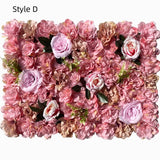 Pink Flower Wall Panel (24" by 16" ): 3D Floral Backdrop Panel For Home Wall Decor, Commercial Store Wall Interior Decoration.