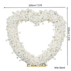 Luxury Heart-Shaped Shelf Floral Arrangement Wedding Arch Decor A7591 A6625 A7448 A7449 A8046