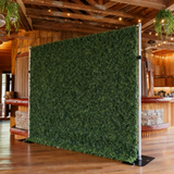 3D Grass Wall Backdrop: 8x8ft Holiday, Event And Commercial Store Decoration