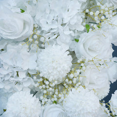 White Rose Wedding Arch Decor Stage Road Lead Floor Flower A023 A4891 A7647