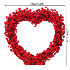 Luxury Heart-Shaped Shelf Floral Arrangement Wedding Arch Decor A7591 A6625 A7448 A7449 A8046