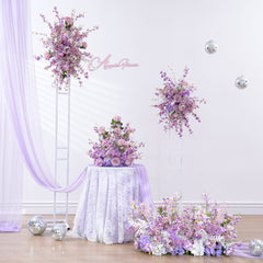 A7359 Purple Wedding Background Decoration, T-stage Road Navigation Device