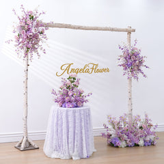 A7359 Purple Wedding Background Decoration, T-stage Road Navigation Device