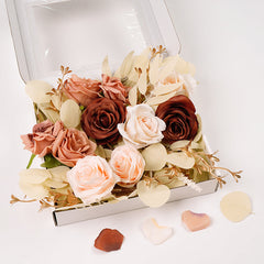 A86381 1 Box Champagne Series Flowers Wedding Floral Arrangement Accessories
