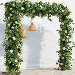 A7697 Wedding Background Greenery Floral Arrangement Decorative Frame Arch