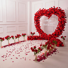 Luxury Heart-Shaped Shelf Floral Arrangement Wedding Arch Decor A7591 A6625 A7448 A7449 A8046