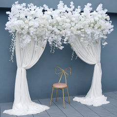 A7568 Rose Cherry Blossom Hang Wisteria Wedding Floral Arrangement