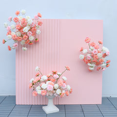 A104  A7613 Rose Wedding Backdrop Floral Arrangement Arch Decor Hanging Flower Row