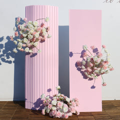 A104  A7613 Rose Wedding Backdrop Floral Arrangement Arch Decor Hanging Flower Row