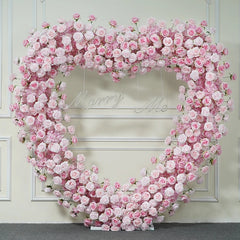 Luxury Heart-Shaped Shelf Floral Arrangement Wedding Arch Decor A7591 A6625 A7448 A7449 A8046