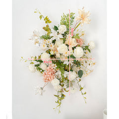 Champagne Wedding Floral Arrangement Table Centerpieces Decor A198 A7486