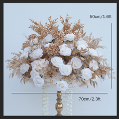 A077 A7452 A7608 Hang Flower Row Wedding Floor Table Floral Prop