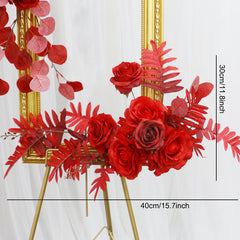 Luxury Heart-Shaped Shelf Floral Arrangement Wedding Arch Decor A7591 A6625 A7448 A7449 A8046