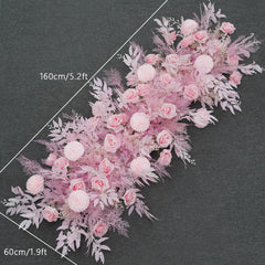 A077 A7452 A7608 Hang Flower Row Wedding Floor Table Floral Prop