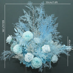 A077 A7452 A7608 Hang Flower Row Wedding Floor Table Floral Prop