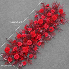 A077 A7452 A7608 Hang Flower Row Wedding Floor Table Floral Prop