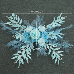 A077 A7452 A7608 Hang Flower Row Wedding Floor Table Floral Prop