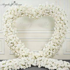 Luxury Heart-Shaped Shelf Floral Arrangement Wedding Arch Decor A7591 A6625 A7448 A7449 A8046