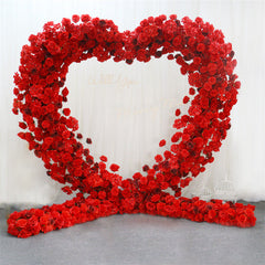Luxury Heart-Shaped Shelf Floral Arrangement Wedding Arch Decor A7591 A6625 A7448 A7449 A8046