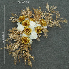 A077 A7452 A7608 Hang Flower Row Wedding Floor Table Floral Prop