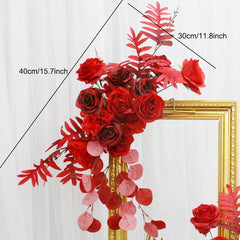 Luxury Heart-Shaped Shelf Floral Arrangement Wedding Arch Decor A7591 A6625 A7448 A7449 A8046