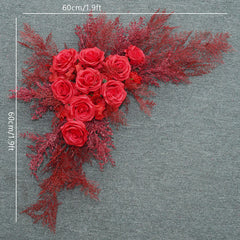 A077 A7452 A7608 Hang Flower Row Wedding Floor Table Floral Prop