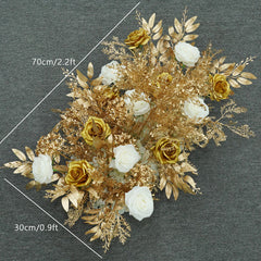 A077 A7452 A7608 Hang Flower Row Wedding Floor Table Floral Prop
