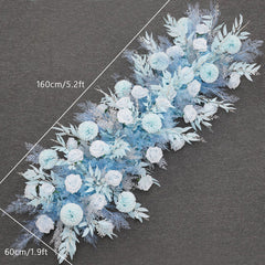 A077 A7452 A7608 Hang Flower Row Wedding Floor Table Floral Prop