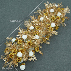 A077 A7452 A7608 Hang Flower Row Wedding Floor Table Floral Prop